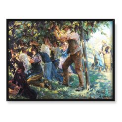 Peder Severin Kroyer Winobranie w Tyrolu 40x30