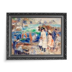 Pierre-Auguste Renoir Dzieci nad brzegiem morza Guernsey 70x50 wydruk na płótnie CANVAS