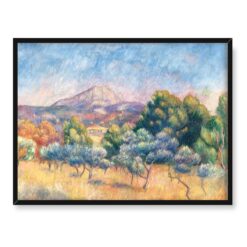 Pierre-Auguste Renoir Góra Sainte-Victoire 40x30 w RAMIE