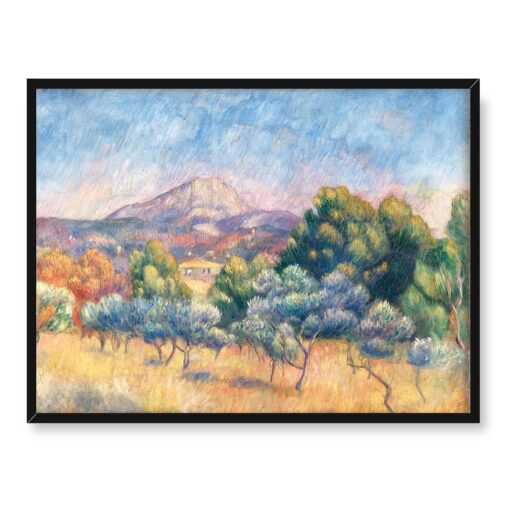 Pierre-Auguste Renoir Góra Sainte-Victoire 40x30
