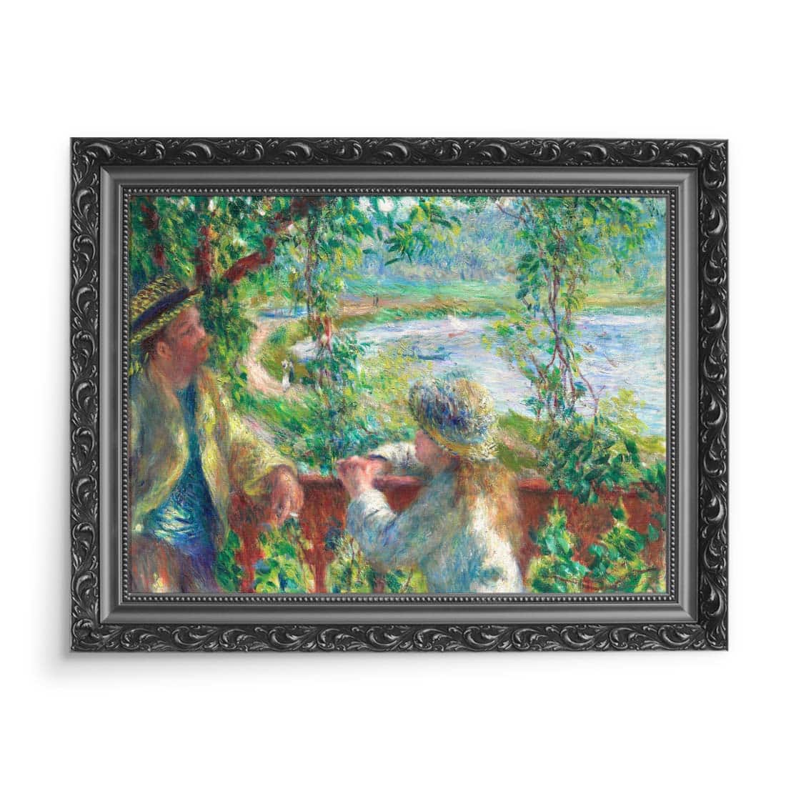 Pierre-Auguste Renoir Nad jeziorem 70x50 wydruk na płótnie CANVAS