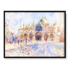 Pierre-Auguste Renoir Plac Św Marka Wenecja 40x30 w RAMIE
