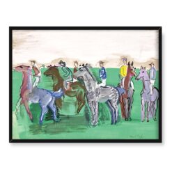 Raoul Dufy Dżokeje na koniach 40x30