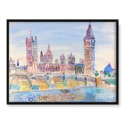 Raoul Dufy Londyn Parlament 40x30