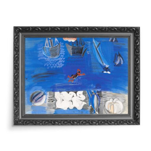 Raoul Dufy Nature Morte et Bateaux 70x50 wydruk na płótnie CANVAS