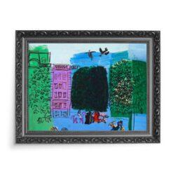 Raoul Dufy Paryż Lavenue du Bois 70×50 wydruk na płótnie CANVAS