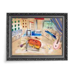 Raoul Dufy Skrzypce 70×50 wydruk na płótnie CANVAS