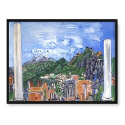 Raoul Dufy Teatr antyczny w Taorminie Włochy 40x30