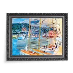 Raoul Dufy Zatoka de Deauville 70×50 wydruk na płótnie CANVAS