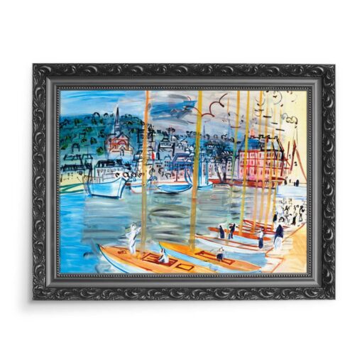Raoul Dufy Zatoka de Deauville 70x50 wydruk na płótnie CANVAS