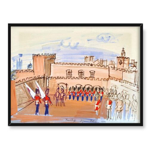 Raoul Dufy Zmiana warty 40x30