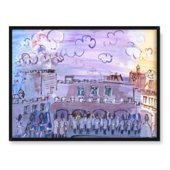 Raoul Dufy Zmiana warty przy pałacu Saint James 40x30