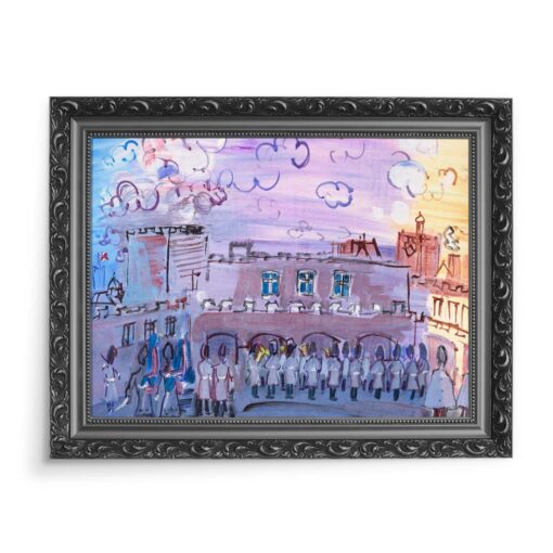 Raoul Dufy Zmiana warty przy pałacy Saint James 70x50 wydruk na płótnie CANVAS