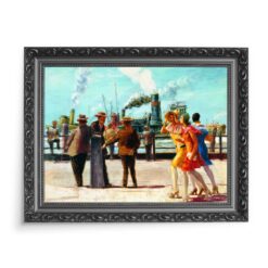 Reginald Marsh Battery Park 70x50 wydruk na płótnie CANVAS