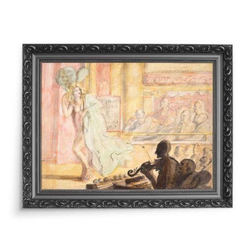 Reginald Marsh Burleska na Coney island 70x50 wydruk na płótnie CANVAS