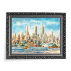 Reginald Marsh Dolny Manhattan 70x50 wydruk na płótnie CANVAS
