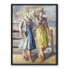 Reginald Marsh Dwie kobiety 30×40