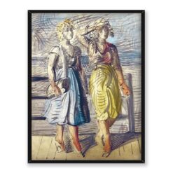 Reginald Marsh Dwie kobiety 30x40