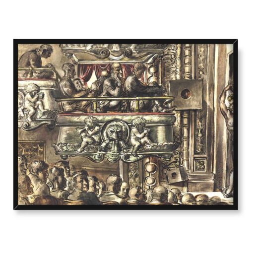Reginald Marsh Eltinge Follies 40x30