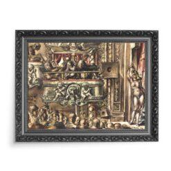 Reginald Marsh Eltinge Follies 70×50 wydruk na płótnie CANVAS