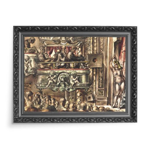 Reginald Marsh Eltinge Follies 70x50 wydruk na płótnie CANVAS