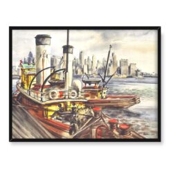 Reginald Marsh Holowniki 40x30