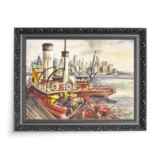 Reginald Marsh Holowniki 70x50 wydruk na płótnie CANVAS