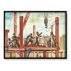 Reginald Marsh Iron ers Robotnicy 40x30