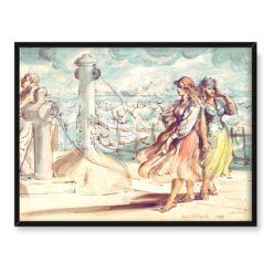 Reginald Marsh Na promie Zatoka Nowojorska 40x30