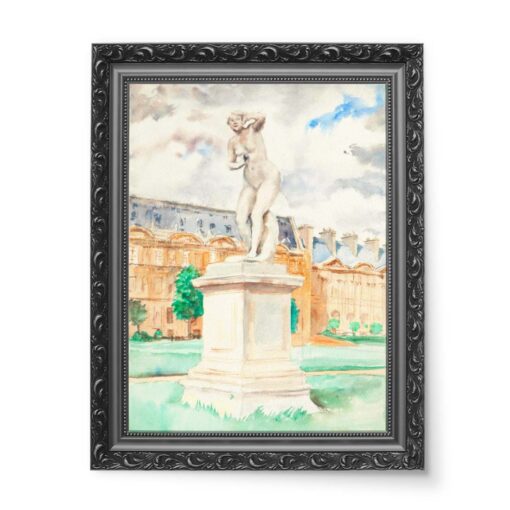 Reginald Marsh Ogród luksemburski Paryż 50x70 wydruk na płótnie CANVAS
