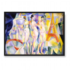 Robert Delaunay Miasto Paryż 70x50