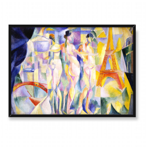 Robert Delaunay Miasto Paryż 70x50