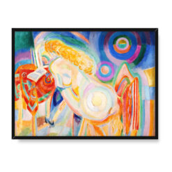 Robert Delaunay Naga kobieta czyta 3 40x30