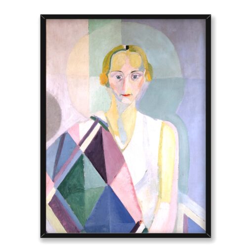 Robert Delaunay Portret pani Heim 30x40 w RAMIE