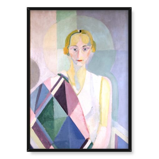 Robert Delaunay Portret pani Heim 50x70