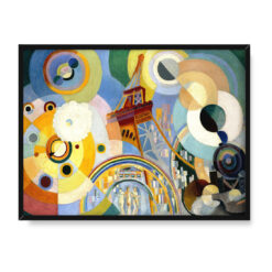 Robert Delaunay Powietrze żelazo i woda 40x30