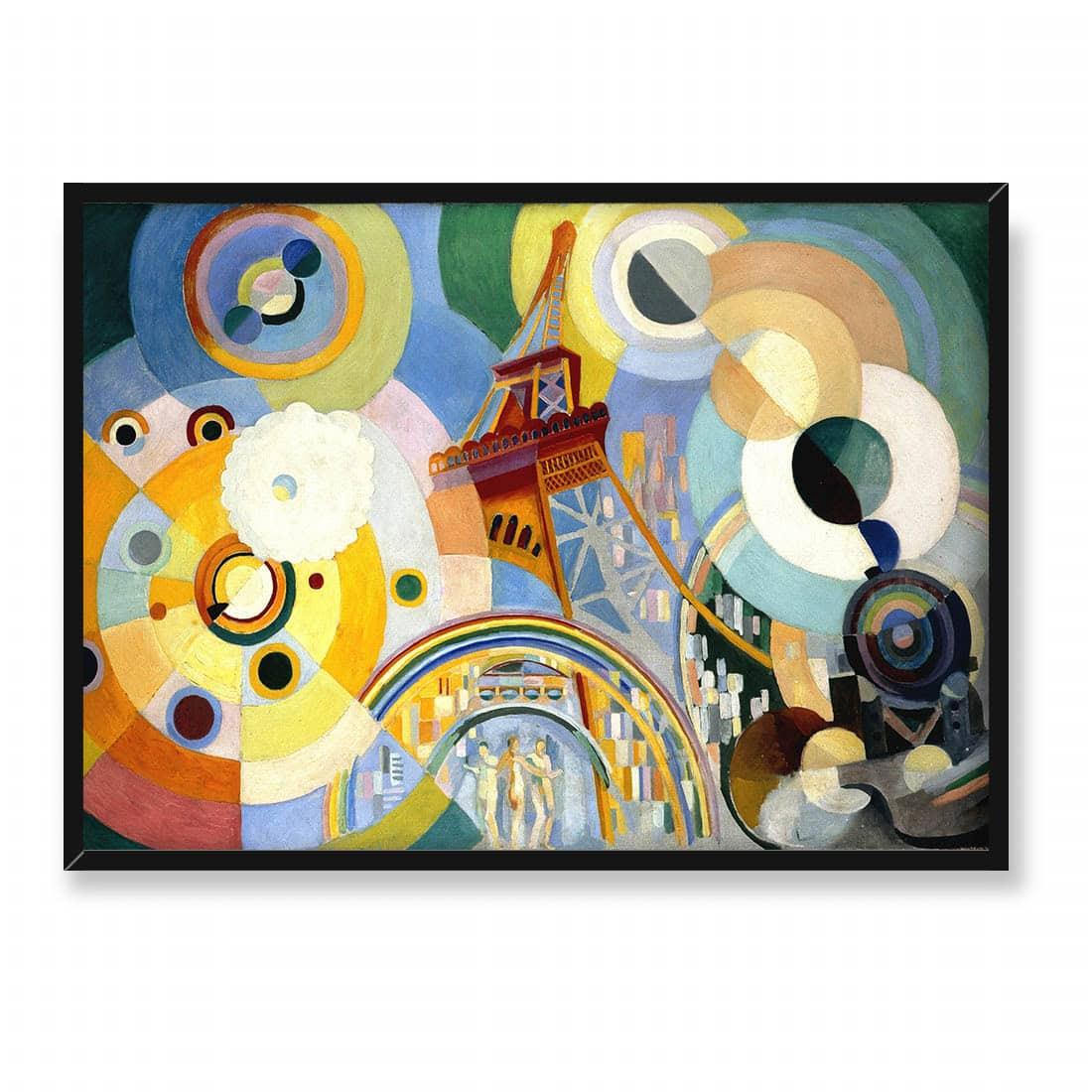 Robert Delaunay Powietrze żelazo i woda 70x50