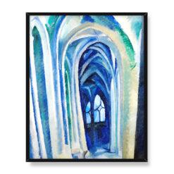Robert Delaunay Saint-Severin 40×50
