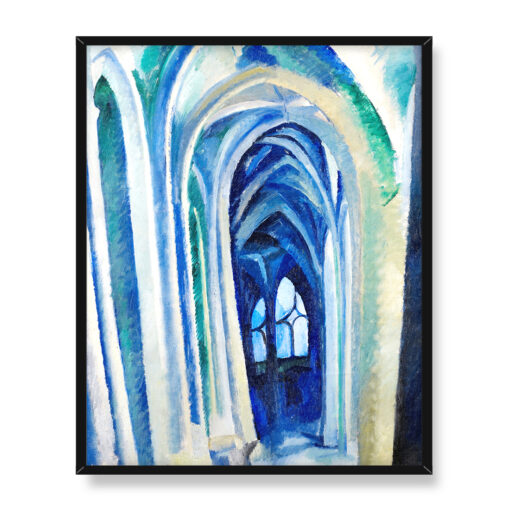 Robert Delaunay Saint-Severin 40x50 w RAMIE