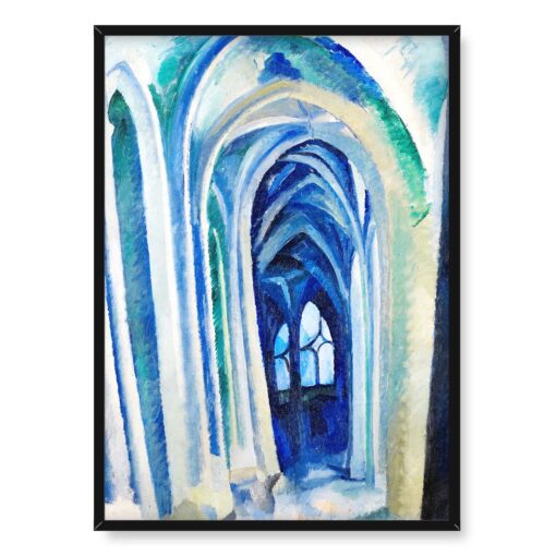 Robert Delaunay Saint-Severin 50x70