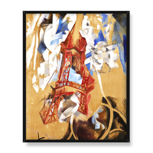 Robert Delaunay Wieża Eiffla 2 40x50