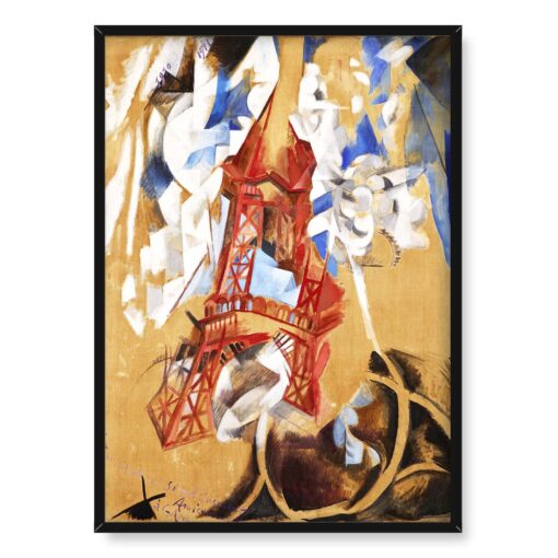 Robert Delaunay Wieża Eiffla 2 50x70