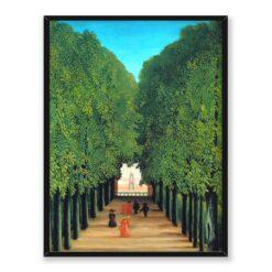 Rousseau Aleja w parku Saint Cloud 30×40