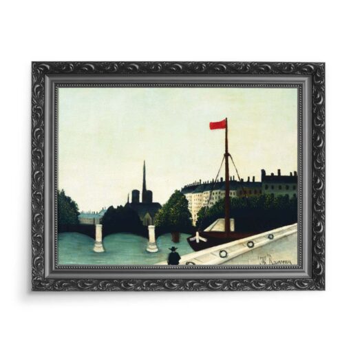 Rousseau Katedra Notre Dame 70x50 wydruk na płótnie CANVAS
