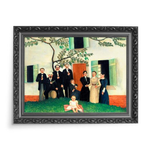 Rousseau Rodzina 70x50 wydruk na płótnie CANVAS