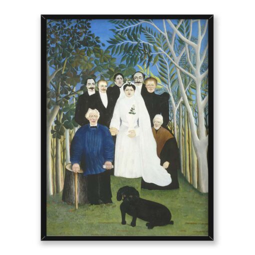 Rousseau Wesele 30x40