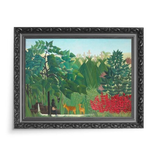 Rousseau Wodospad 70x50 wydruk na płótnie CANVAS