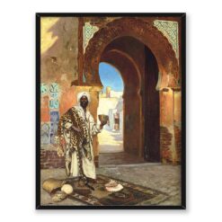 Rudolf Ernst Handlarz skorupami 30x40