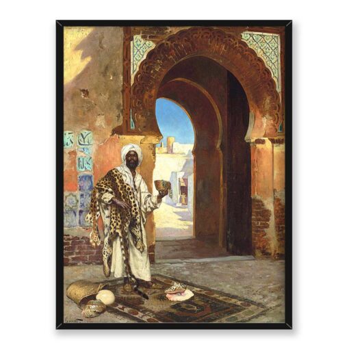 Rudolf Ernst Handlarz skorupami 30x40