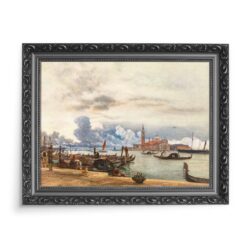 Rudolf von Alt San Giorgio Maggiore Wenecja 70x50 wydruk na płótnie CANVAS